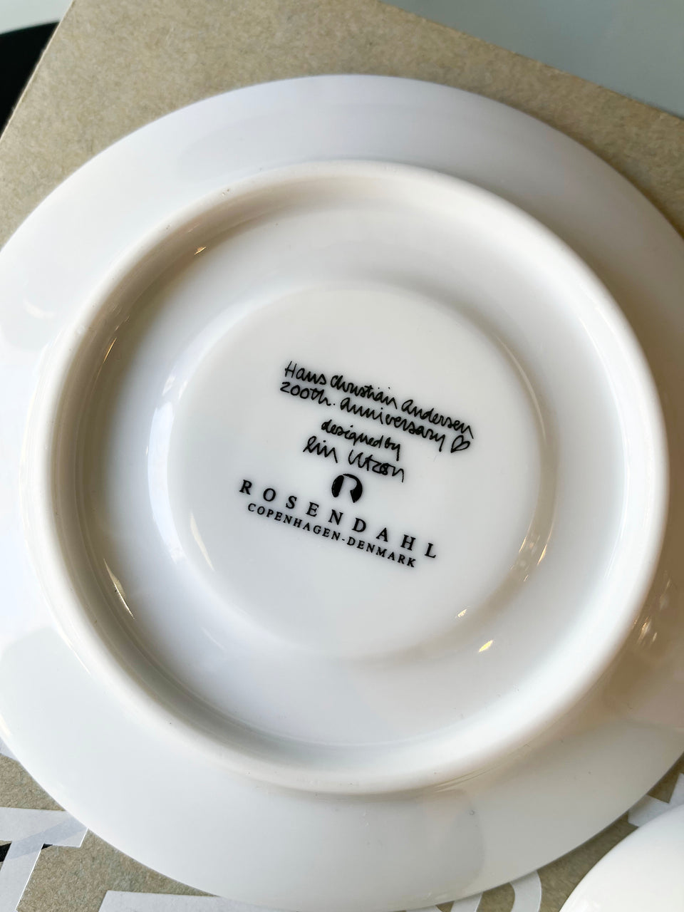 ローゼンダール コペンハーゲン コーヒーカップ&ソーサー アンデルセン