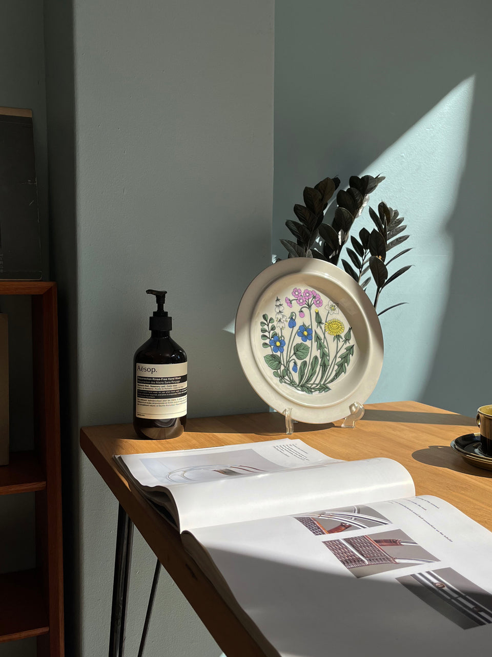 アラビア フローラ ディナープレート フィンランド 北欧ヴィンテージ