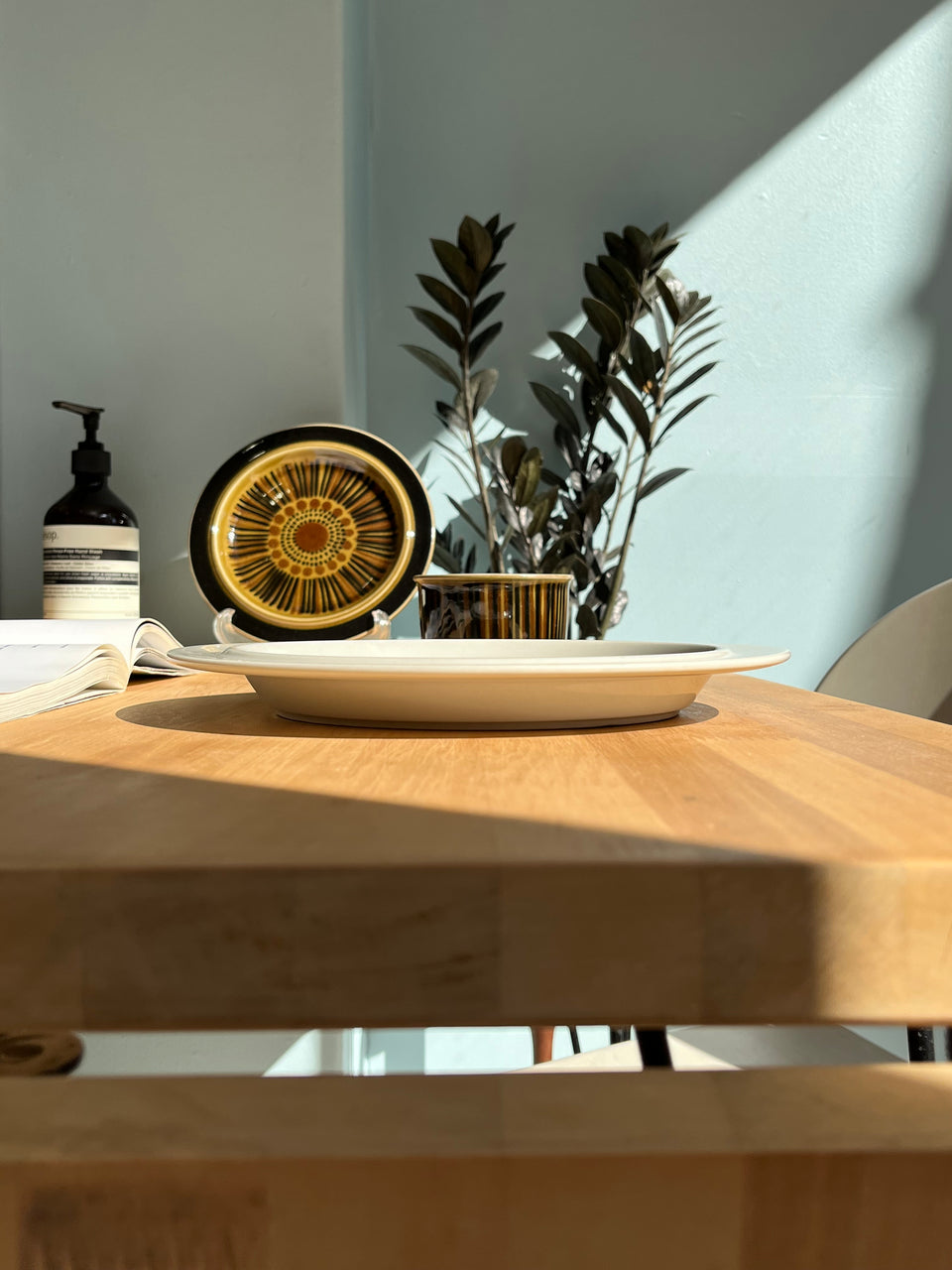 アラビア フローラ ディナープレート フィンランド 北欧ヴィンテージ