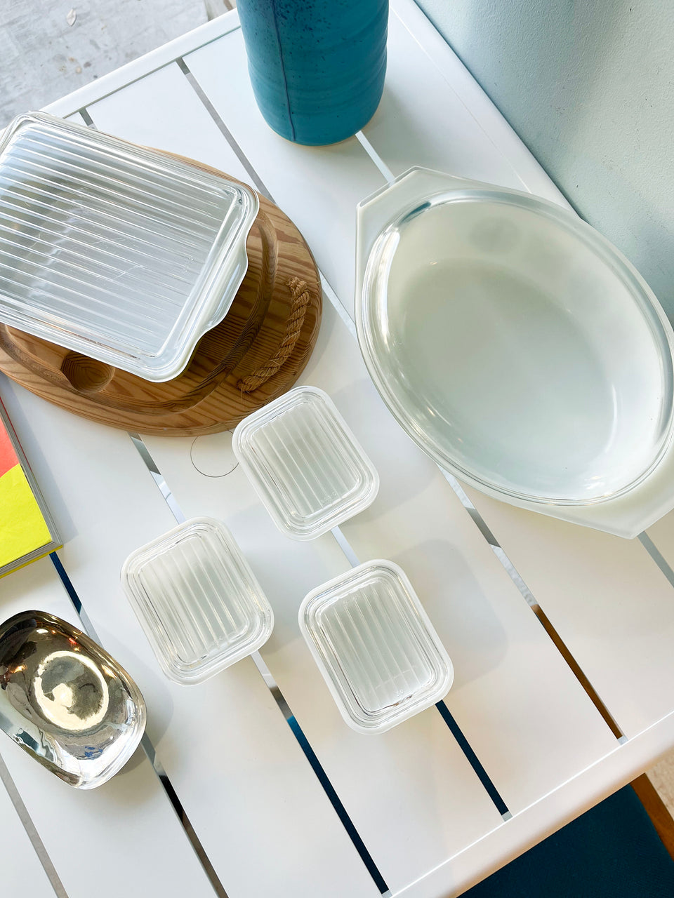 オールドパイレックス レフリジレーター キャセロール レトロ 食器/Old