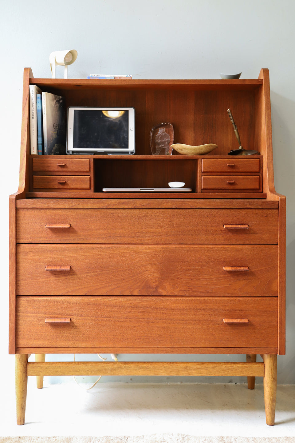 デンマーク ヴィンテージ ライティング ビューロー 北欧モダン デスク