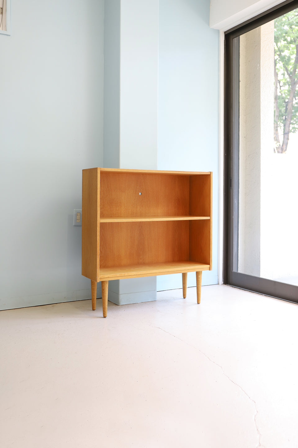 デンマークヴィンテージ ブックケース オーク材 本棚 北欧家具/Danish