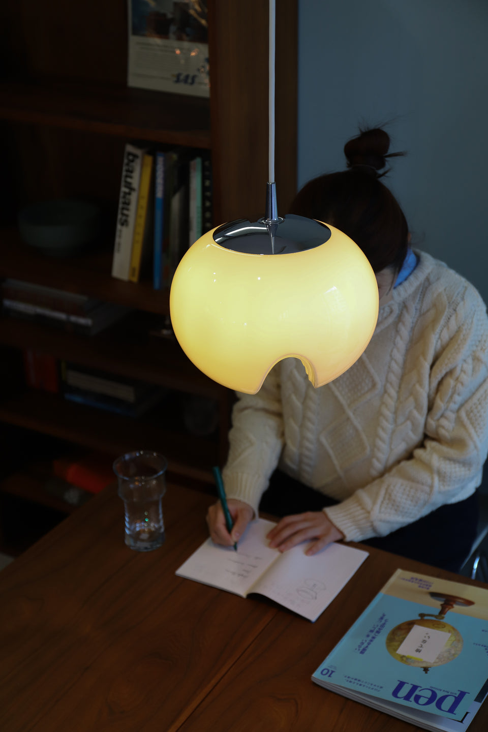 ドイツヴィンテージ パイル＆プッツラー ペンダントライト ガラス