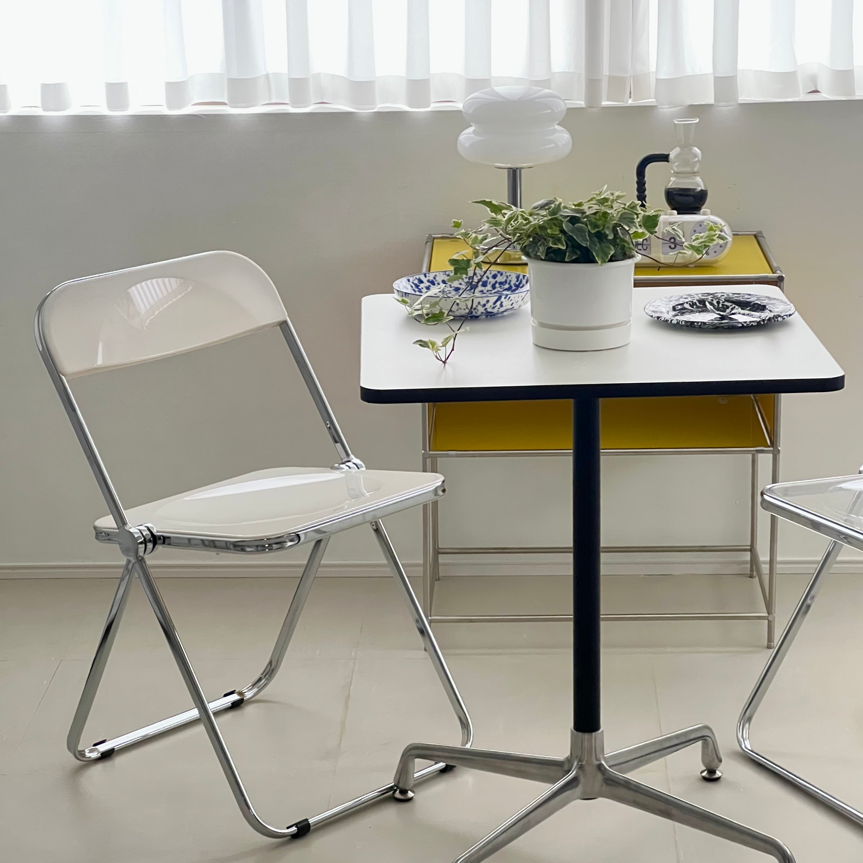 Furnihunter【即納】 折り畳みルームチェア/おしゃれ 折りたたみ椅子