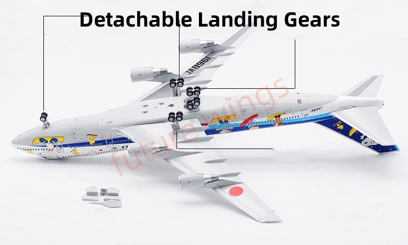 1:200 SQ Wings ANA B747-100SR JA8961 “Snoopy” Diecast Aircraft
