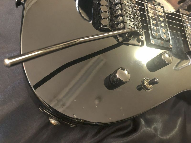 Grover Jackson / Soloist Black / スルーネック仕様 MF.Line - HR/HM