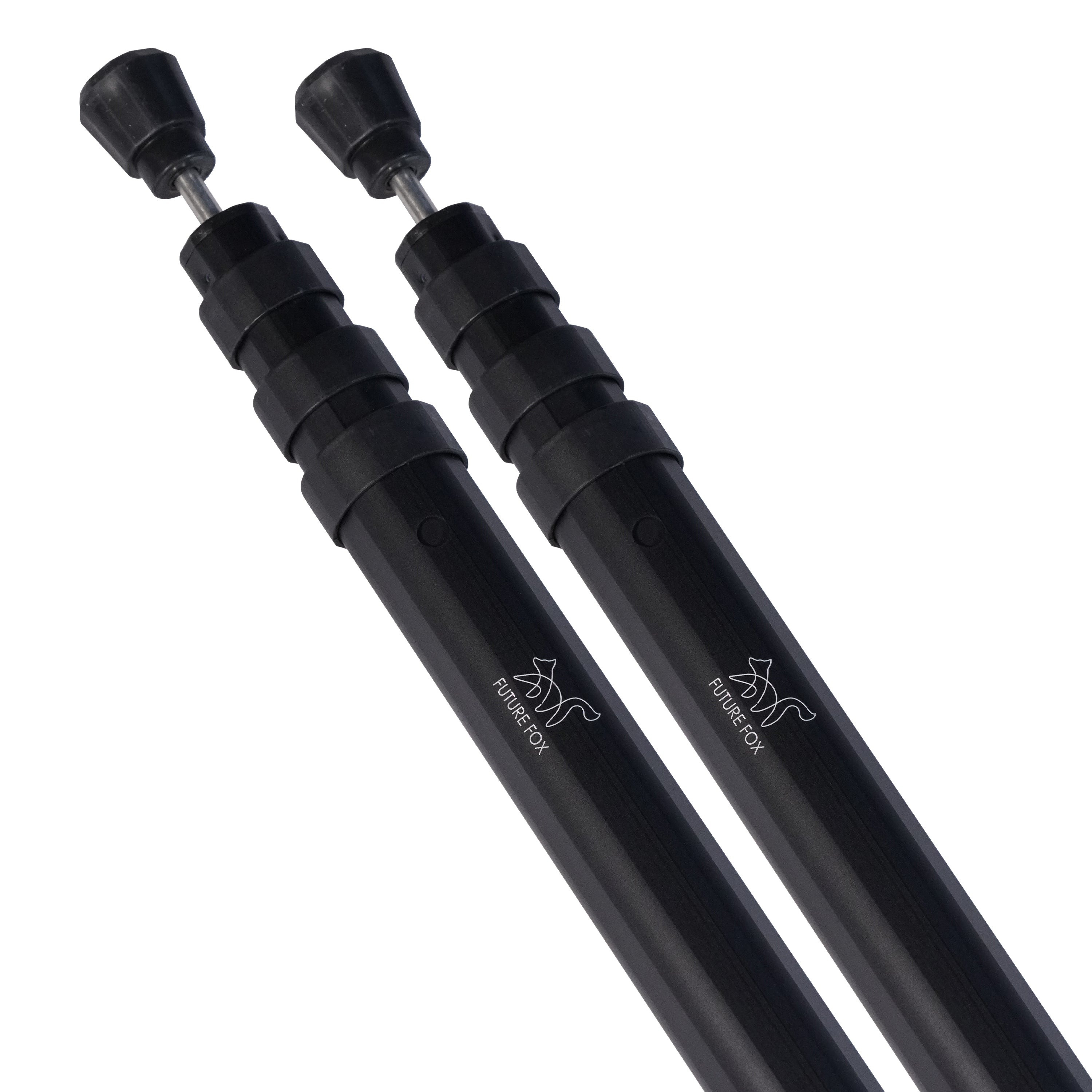 伸縮ポール 新型 十二角形型 2本セット 選べる2サイズ｜FUTURE FOX