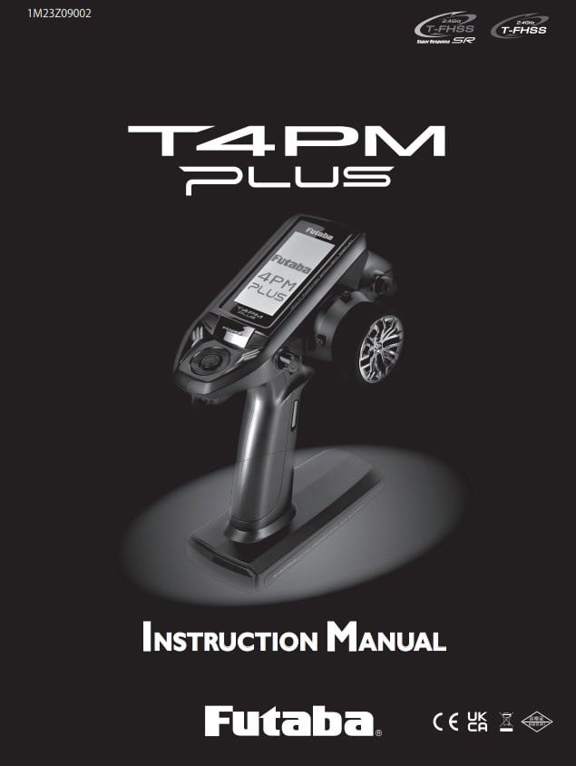 4PM Plus Printed Manual – FutabaUSA