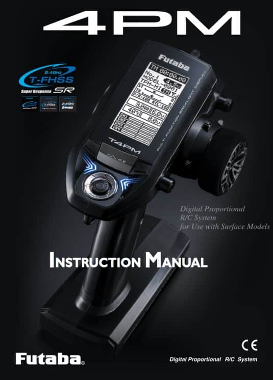 4PM Printed Manual – FutabaUSA