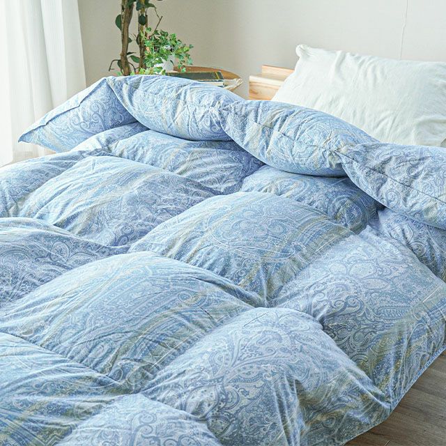 羽毛布団 マザーグース ダウン93% シングルロング 150×210cm | ね