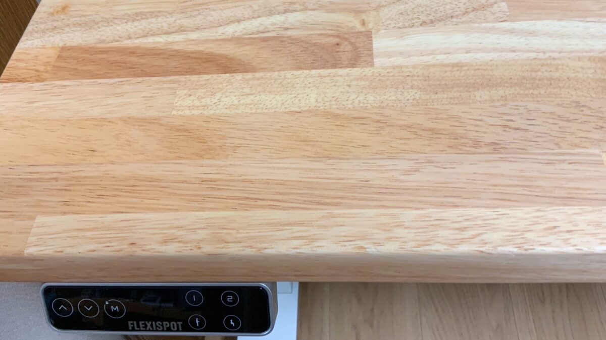 Flexispot×かなでもの天板レビュー】超快適な電動昇降デスク