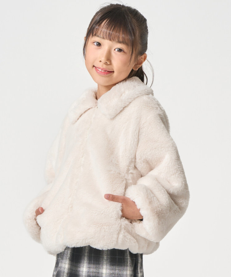 フェイクファー ブルゾン（98-45BI09-204）｜コムサイズム（COMME CA