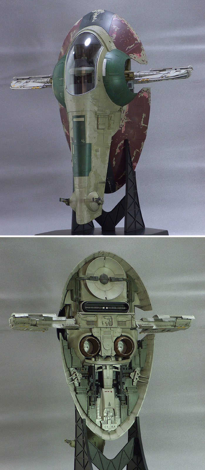 1/72 スレーブⅠ(ボバ・フェットバージョン): G-CUBE製作日誌