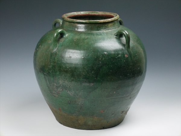 中国 緑釉四耳壺｜商品一覧｜GALLERY 帝塚山