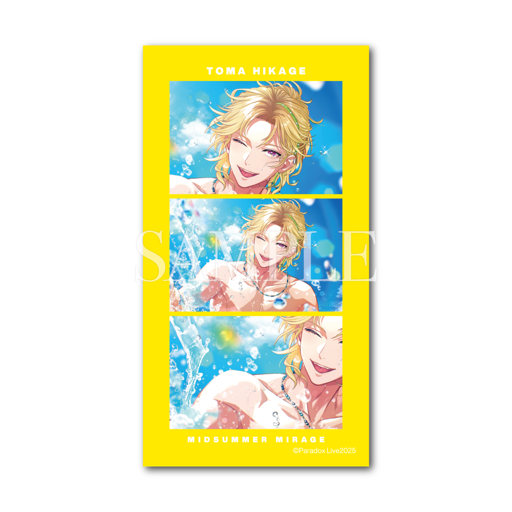 Paradox Live 真夏の幻影 ホログラムステッカー Ver.2 – GCRESTORE