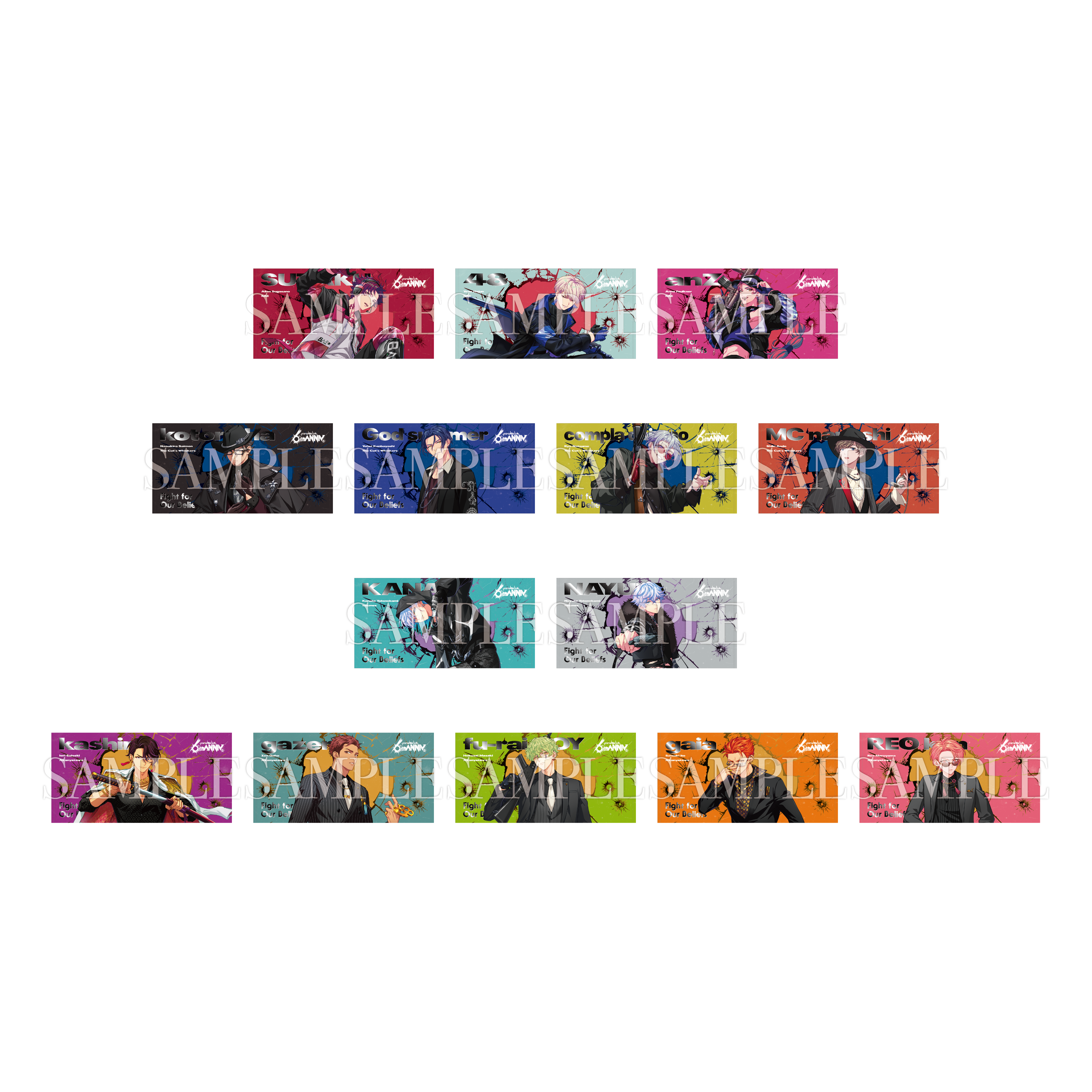 Paradox Live 6th Anniversary ビッグタオル Ver.1 – GCRESTORE ジーク