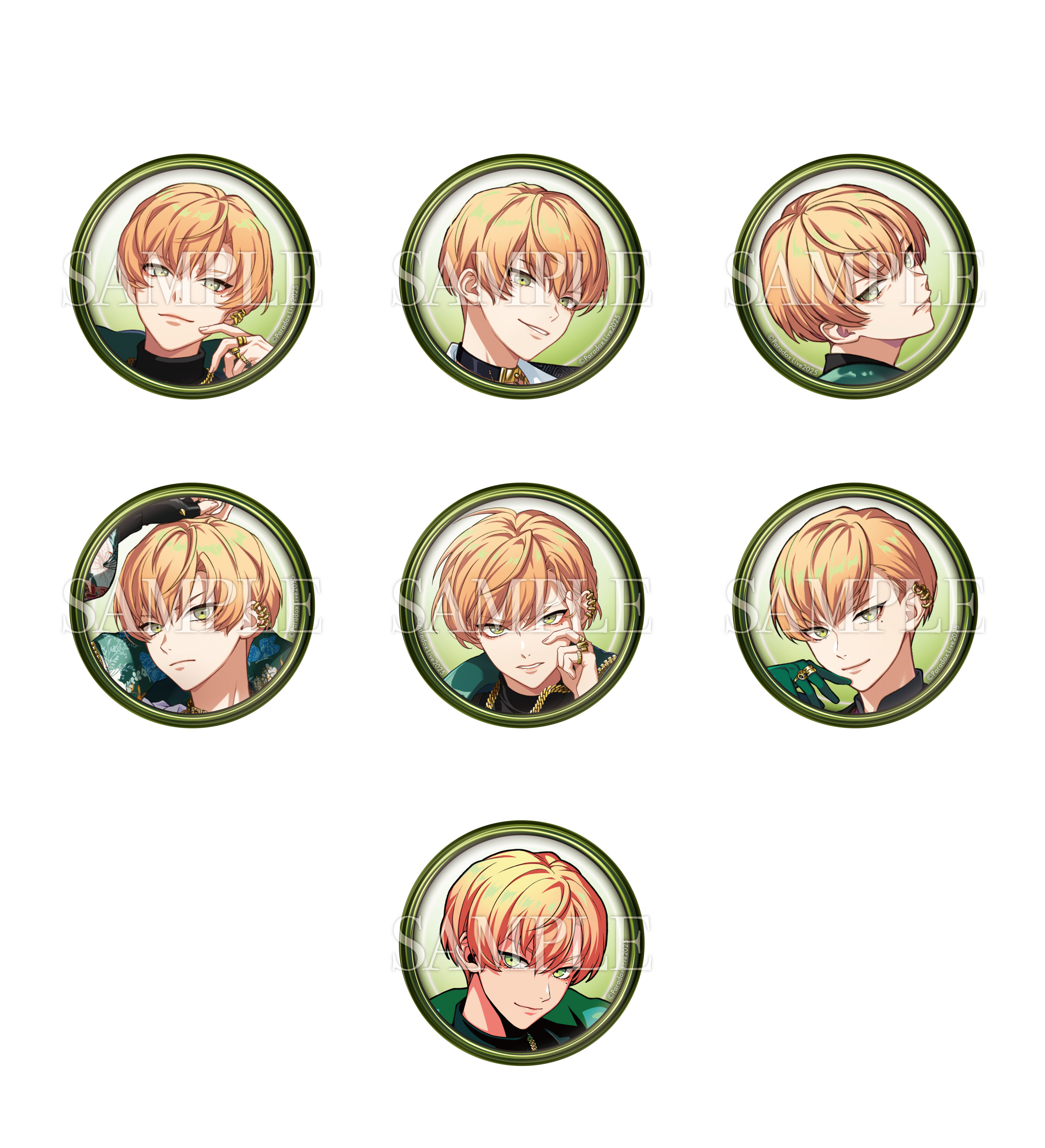 ParadoxLive パラライ 燕東夏 バースデー birthday 缶バッジ 燕東夏 缶