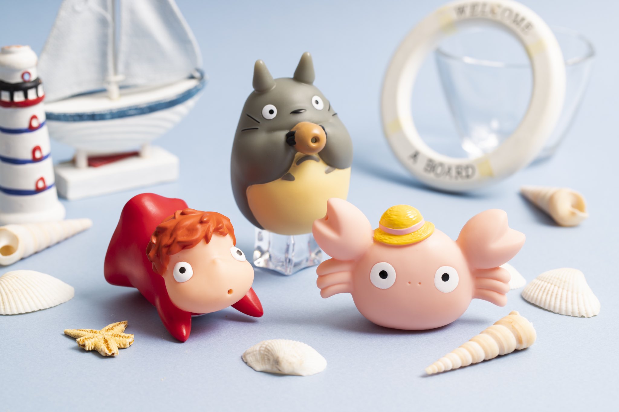 ジブリ作品のキャラをモチーフにしたてのひらサイズの水てっぽうが再