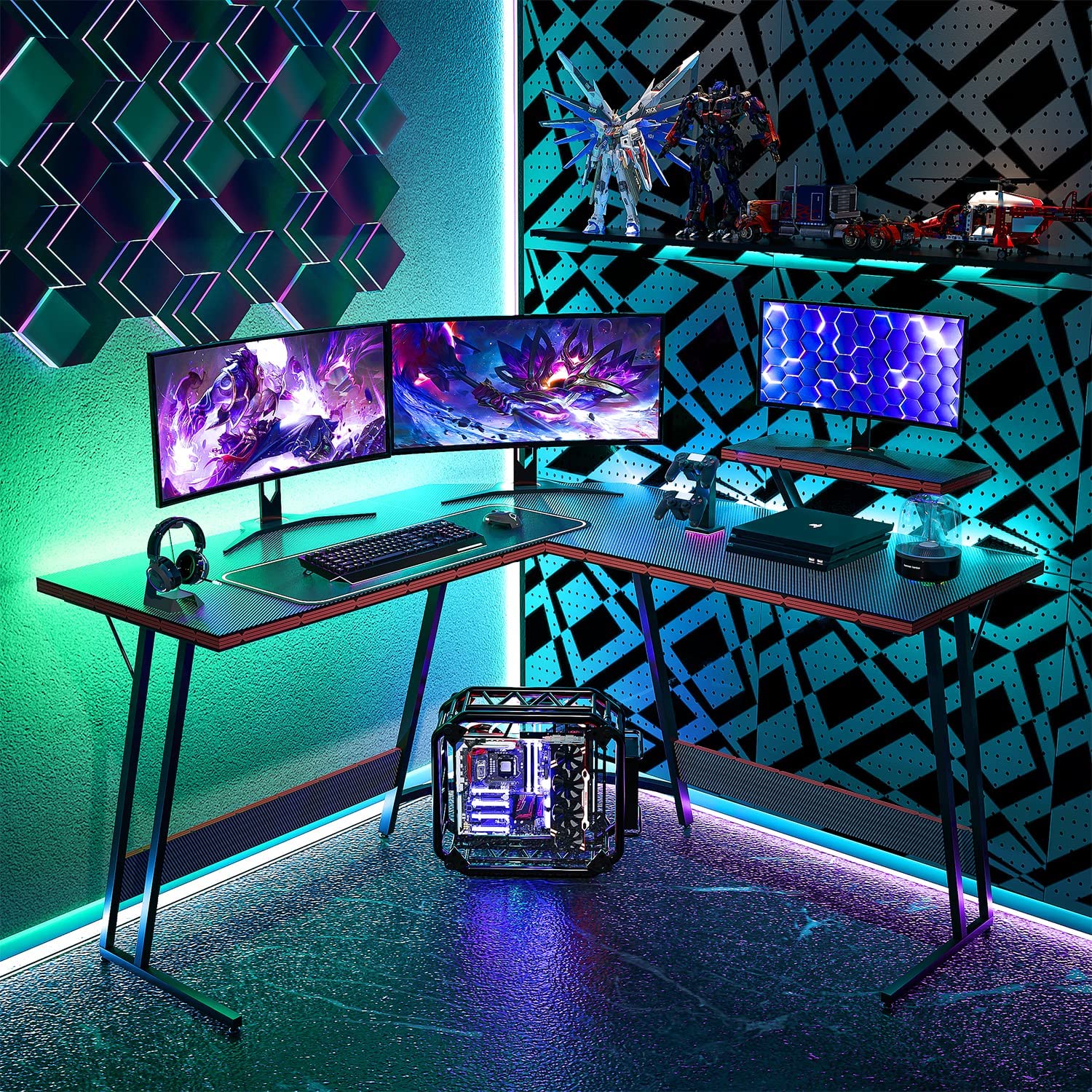 Victoneの「L字 ゲーミングデスク」がAmazonにて22％オフのセール中