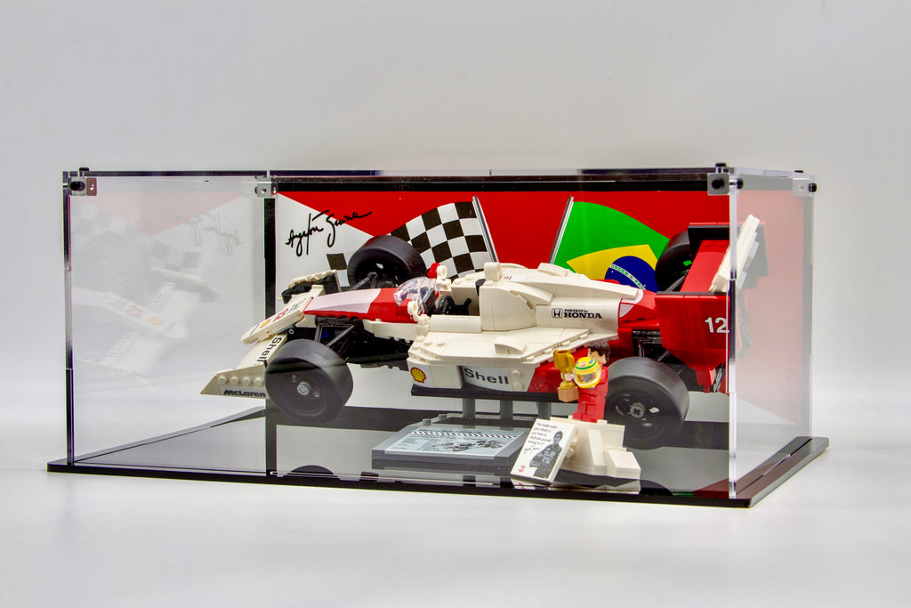 Acrylic Display case for Lego® set 10330 McLaren MP4/4 & Ayrton