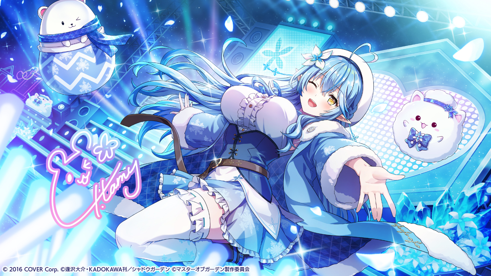 カゲマス』にホロライブの「雪花ラミィ」が登場！ | Appliv Games