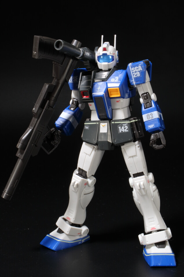 HG ジム・キャノン(ロケット・バズーカ装備)レビュー｜ガンプラ