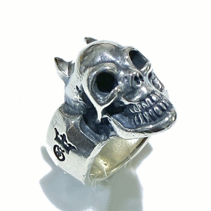 Gaborartory Single Devil Skull Ring