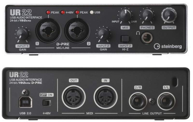 Steinberg UR22 USB Audio Interface Review