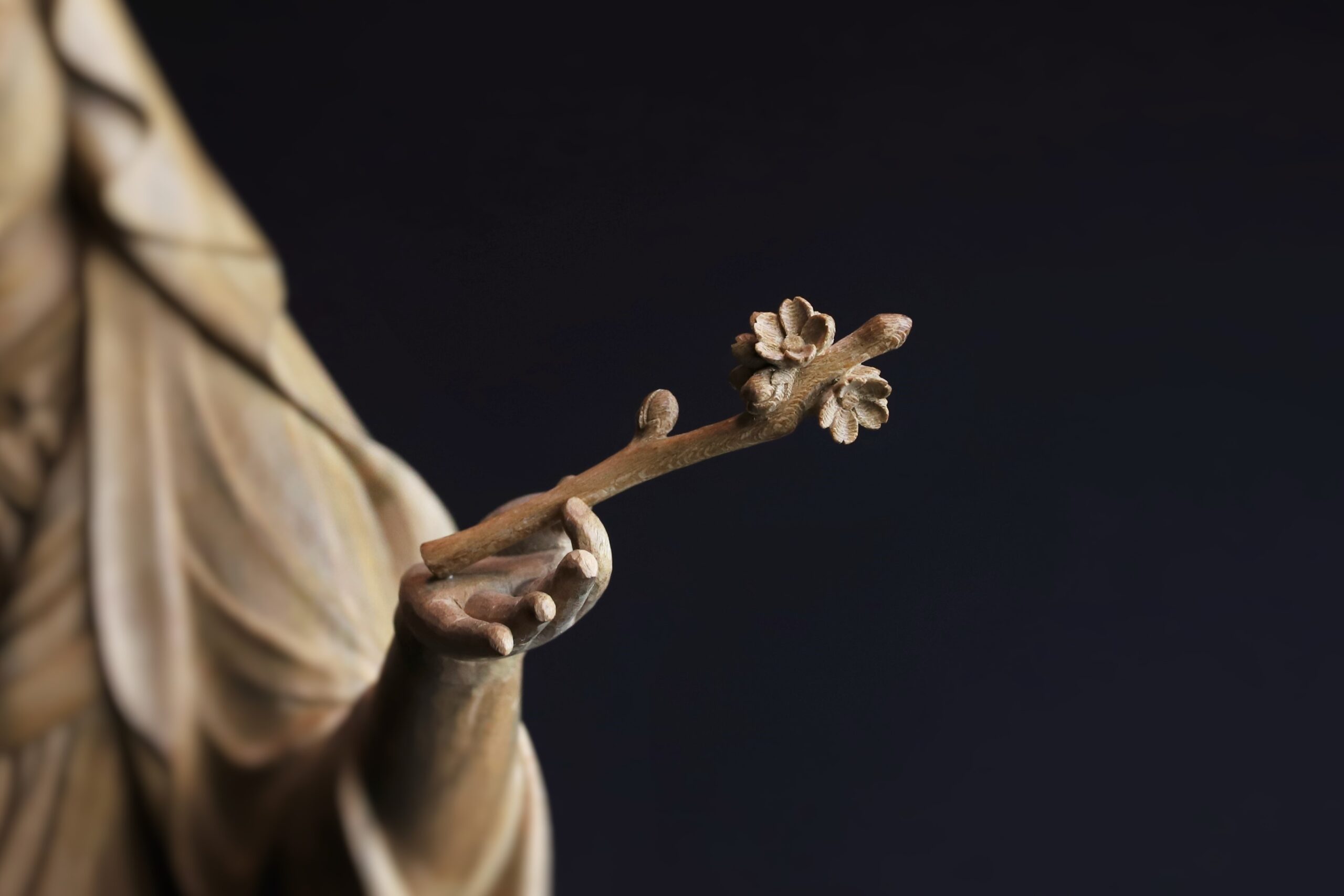 マリア観音【桜】 制作実績 | 京都の仏師【我休】GAKYU by 宮本工藝