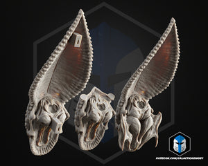 Acklay Skull Trophy - 3D Print Files – Galactic Armory