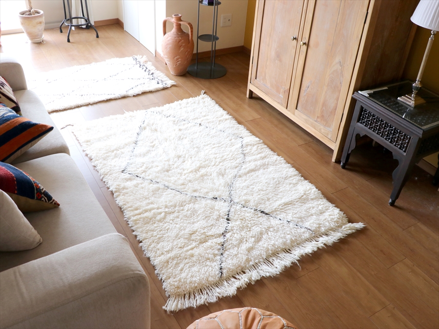 ベニワレン Beni Ouaren モロッコ エリアラグ Morocco157×105cm