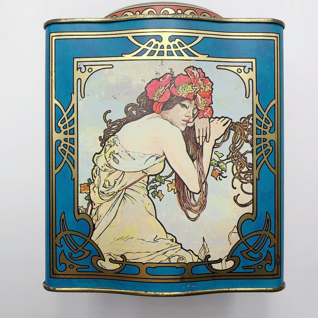 ミュシャデザイン ビスケット缶 | ギャラリーK