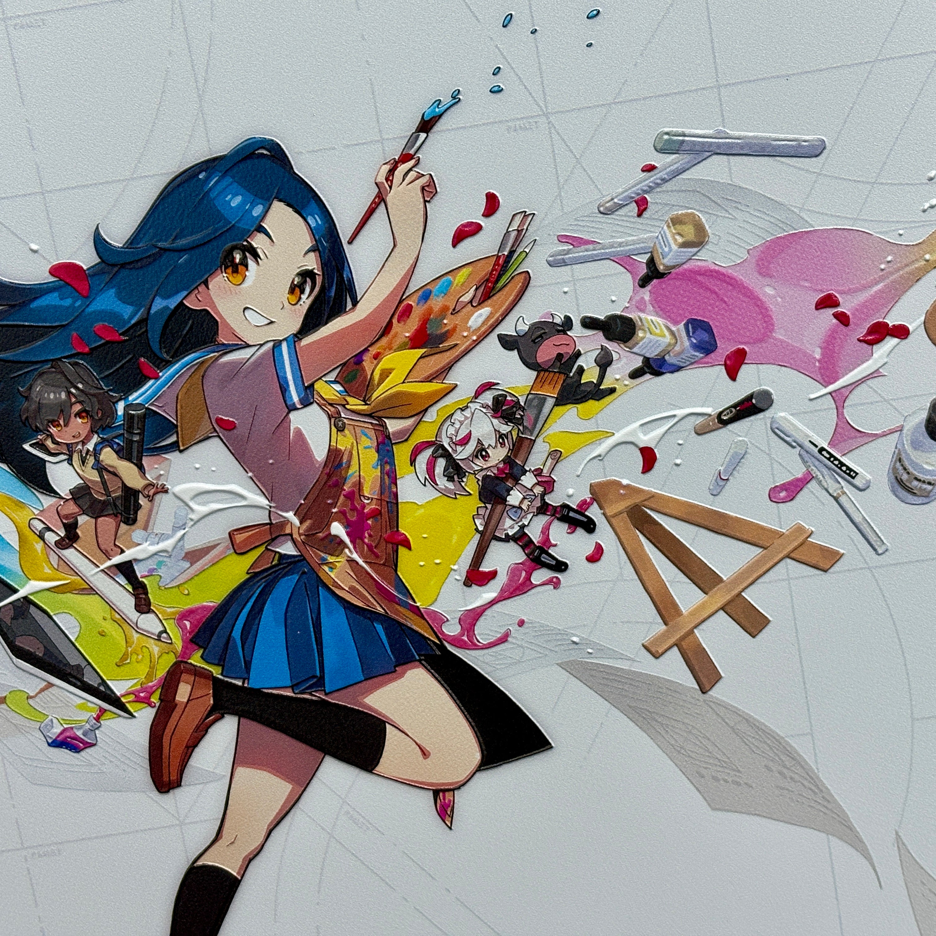 うまく描くの禁止 ツラくないイラスト上達法』表紙イラスト_Small Edition