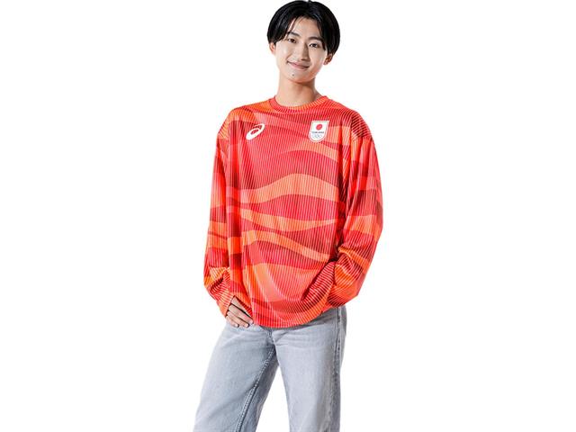 ASICS TEAM JAPAN応援Tシャツ（長袖） 2033C124 | ラグビー | スポーツ