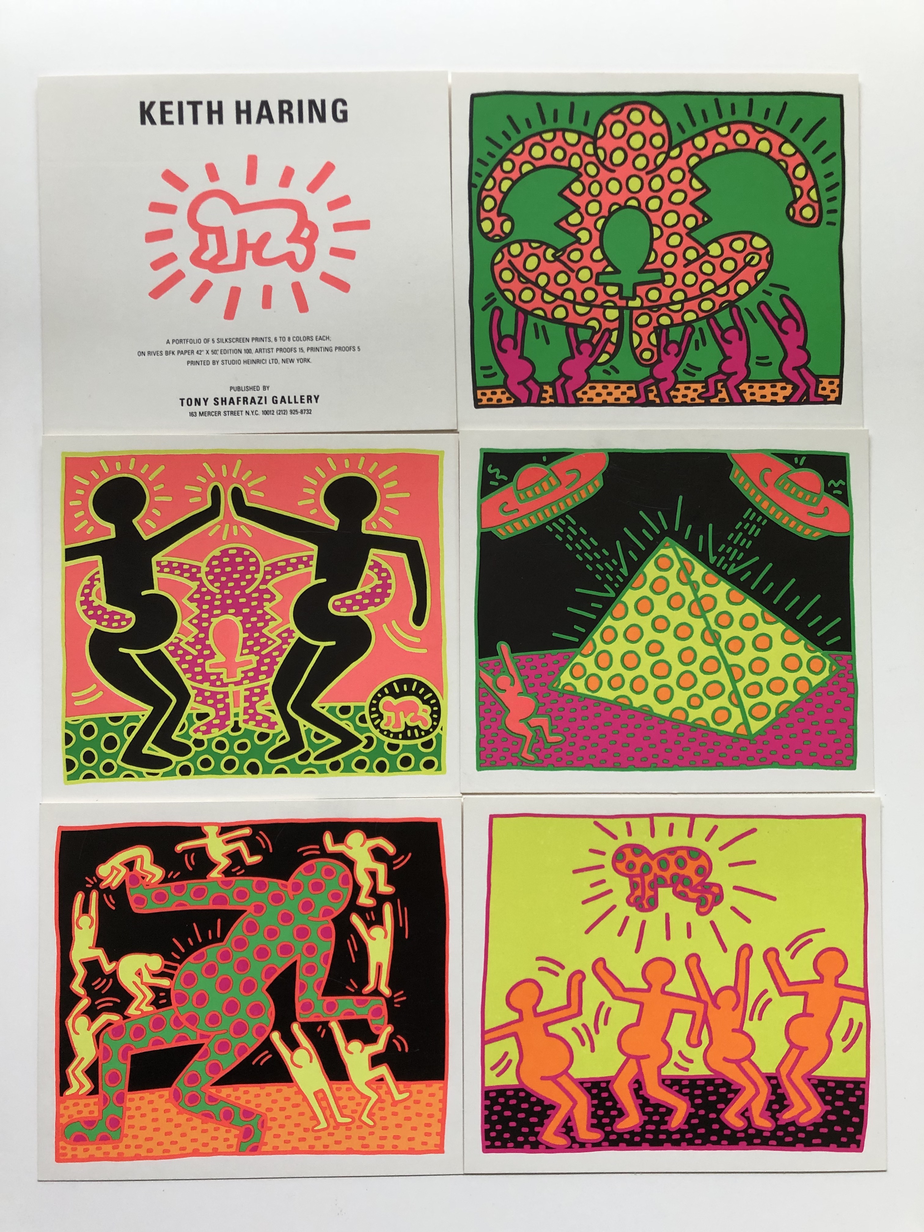 Gallery 98 | Keith Haring, Fertility Suite Complete Promotional