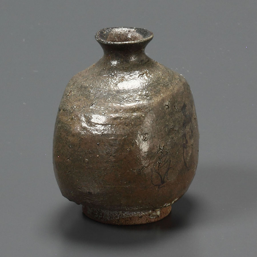 丸田 宗彦 絵唐津扁壷徳利 (9DGV ) | ギャラリーラボ