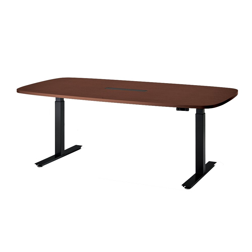 ワークムーブ テーブルA マホガニー(オフィスデスク 昇降デスク 幅