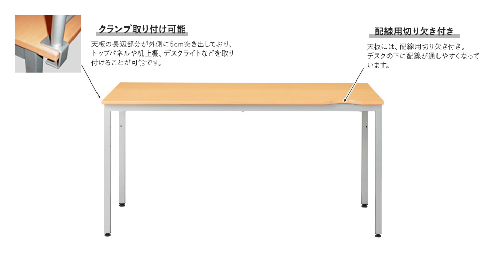 パソコンデスク Y2 ワークデスク テーブル PCデスク 幅100 奥行き60高