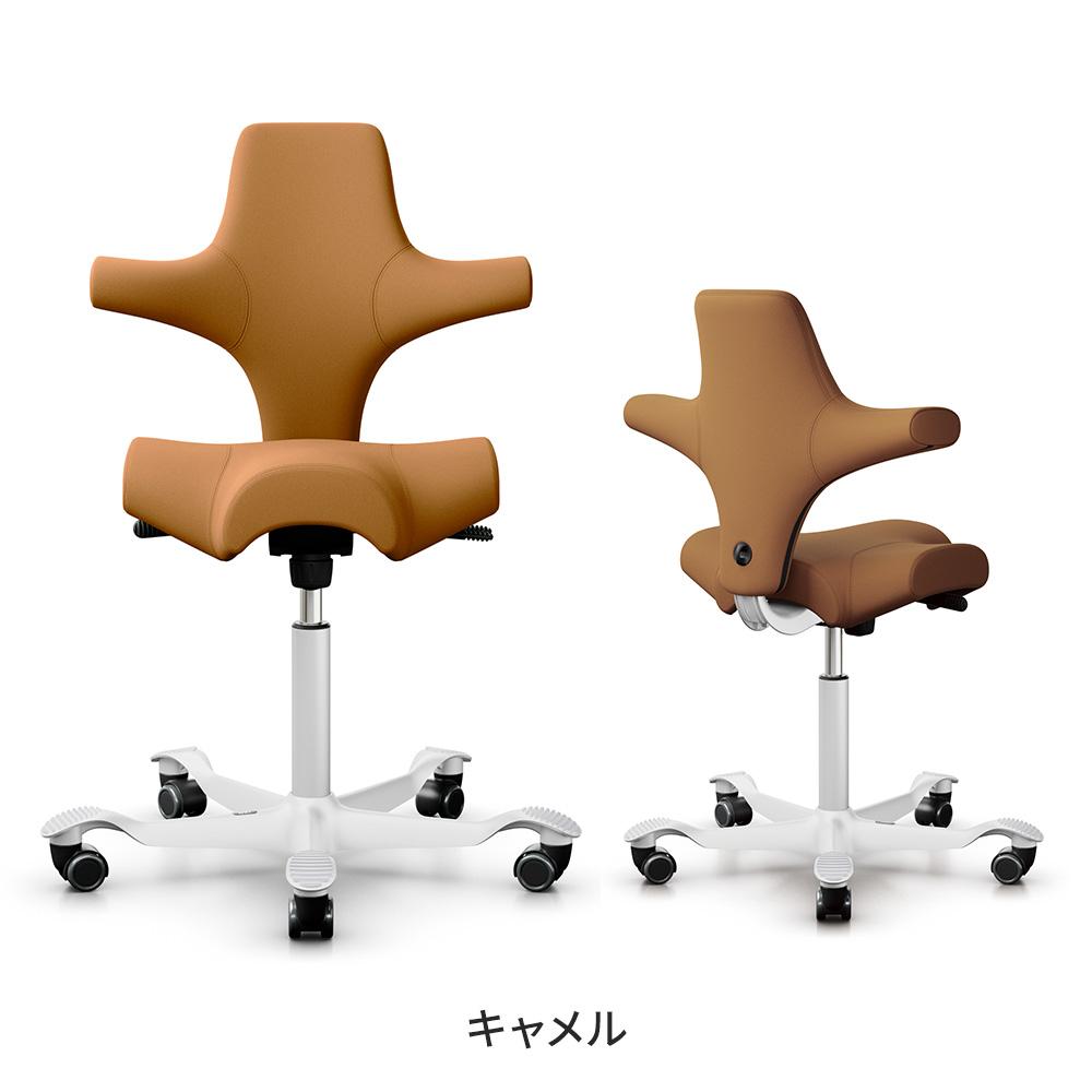 HAG Capisco/ホーグ カピスコ チェア 本革張り レザー (座面高41.7cm