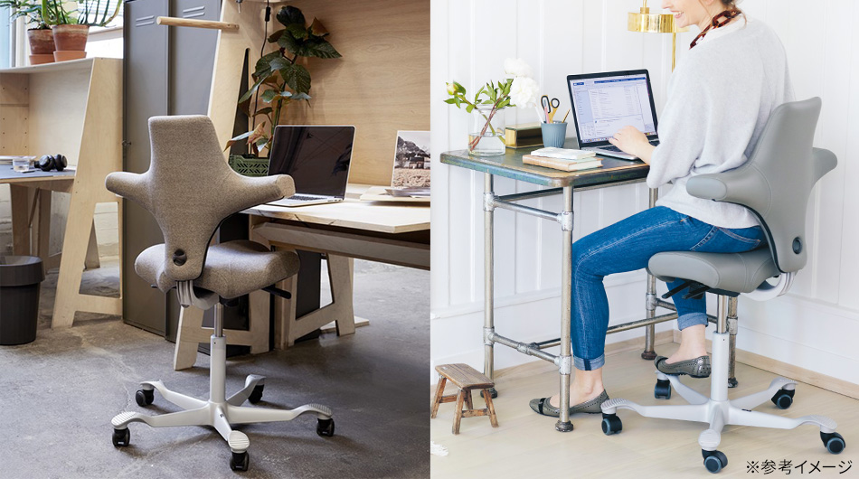 HAG Capisco/ホーグ カピスコ チェア クロス張りCU (座面高41.7cm