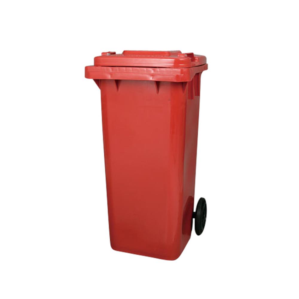 プラスチックトラッシュカン 120L (ゴミ箱 大容量 キャスター付き