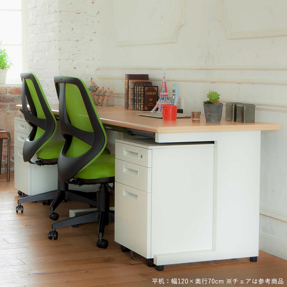 PLUS SH2デスク 平机 幅100cm 奥行70cm (プラス スチールデスク