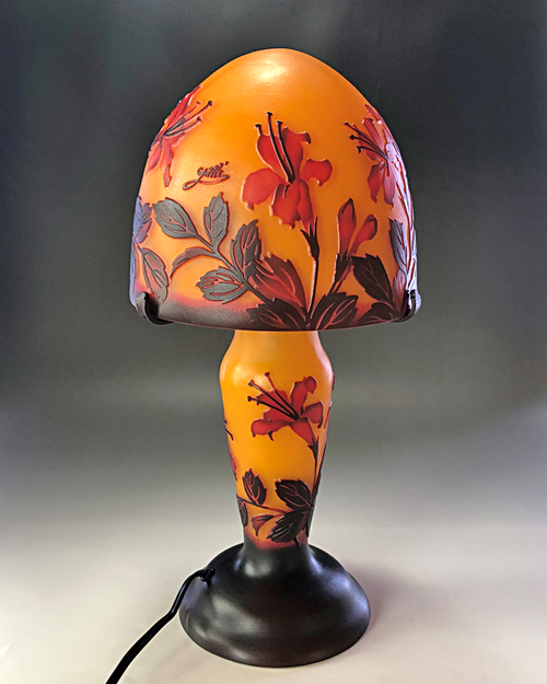 galle ガレ風ランプ彫刻工房