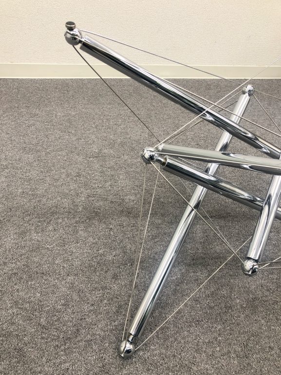 □Cassina ixc./カッシーナ・イクスシー□713ローテーブル ガラス