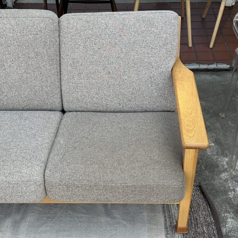 unico/ウニコ VISKA ヴィスカ 3シーター ソファ グレー オーク材 3P