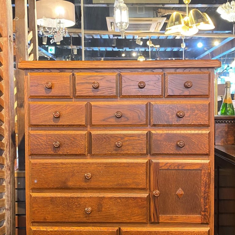 三越家具 Brugge ブルージュ 三越ブルージュ 20杯チェスト ブラウン HK