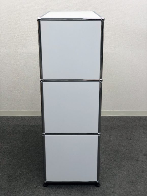 美品□USM/ハラーシステム□1列3段 オープンシェルフ 白 | 入荷商品