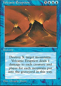 Volcanic Eruption MTG - Revised Edition #0 (English) | Magic: The