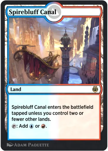 Spirebluff Canal MTG - Kaladesh Remastered #286 (English) | Magic