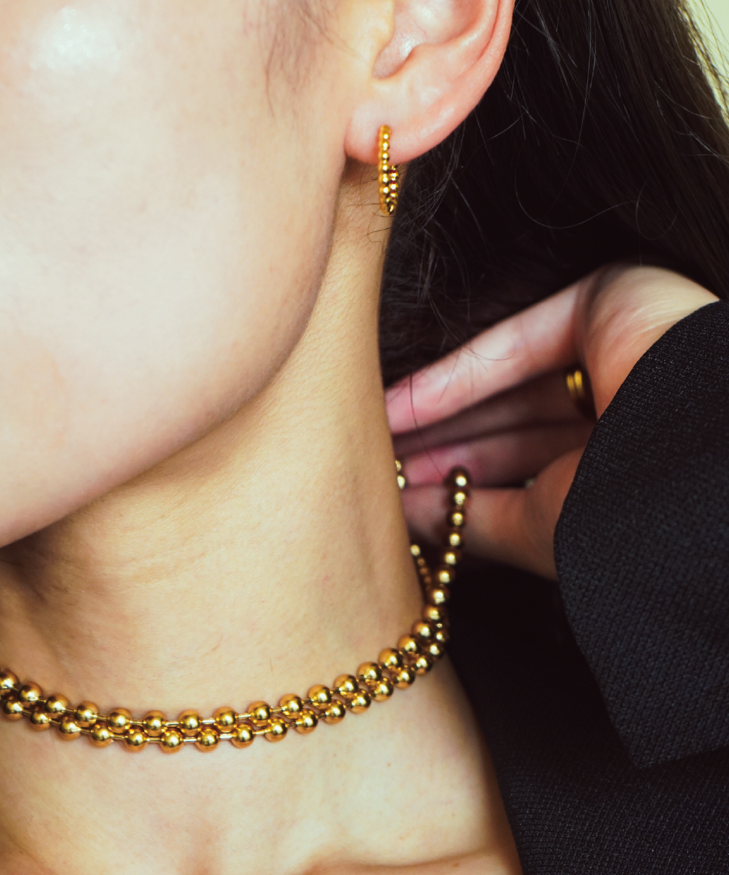 マルチボールチェーンロングネックレス – gavo